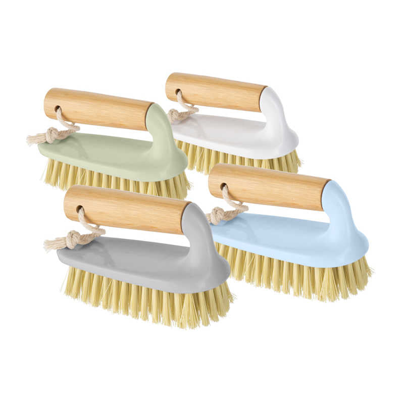 Bettina Bamboo Handled Scrub Brush