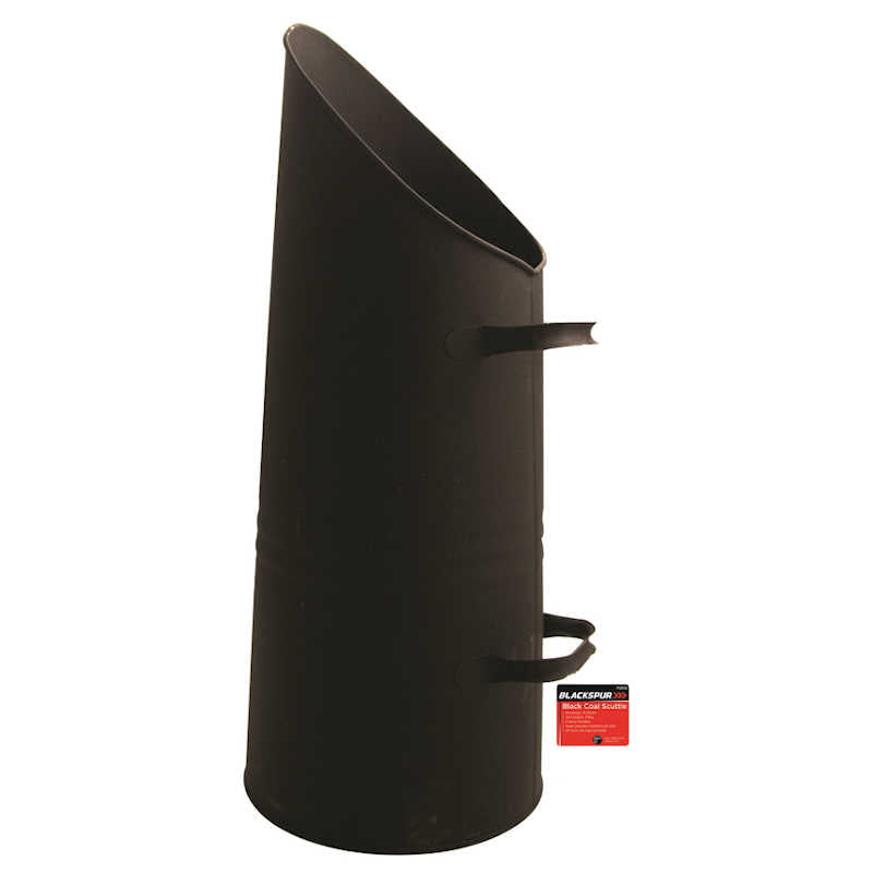 Blackspur Black Coal Scuttle