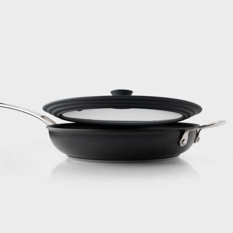 Taylor's Eye Witness Silicone and Glass Universal Pan Lid Large