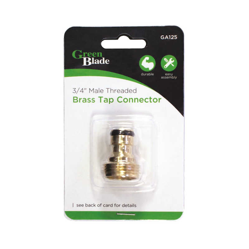 Green Blade 3/4" Male Threaded Brass Tap Connector