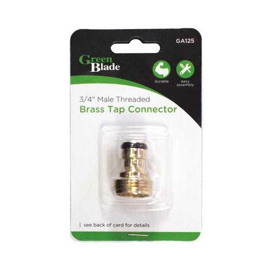 Green Blade 3/4" Male Threaded Brass Tap Connector