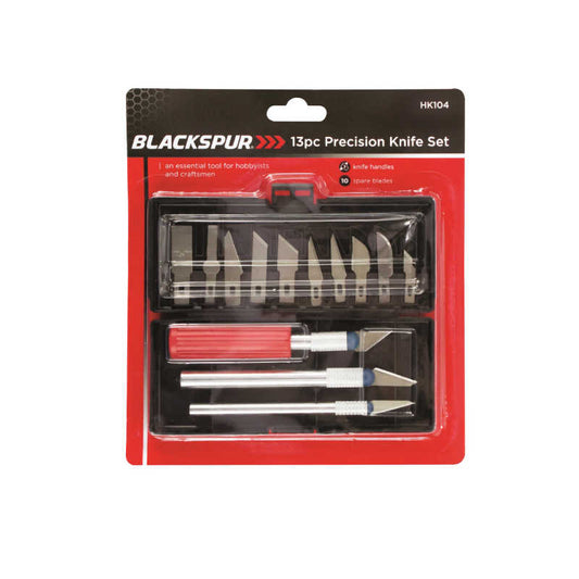 Blackspur 13pc Precision Knife Set