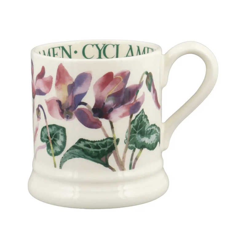 Emma Bridgewater Cyclamen 1/2pt Mug