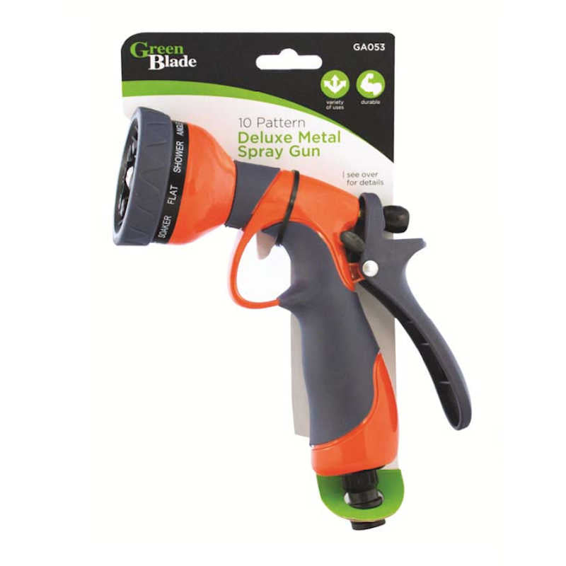 Green Blade 10 Pattern Deluxe Metal Spray Gun