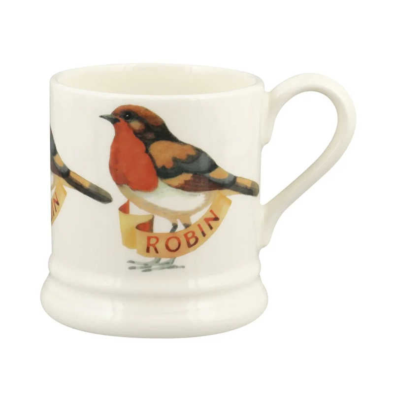 Emma Bridgewater Robin 1/2 Pint Mug