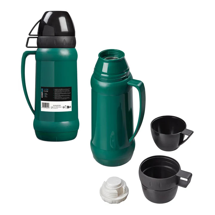 Chef Aid 1 Litre Flask With 2 Cups