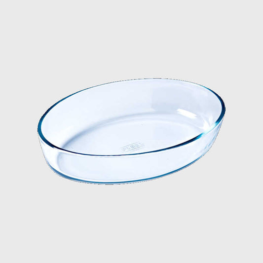 Pyrex 21x13cm Glass Oval Oven Dish