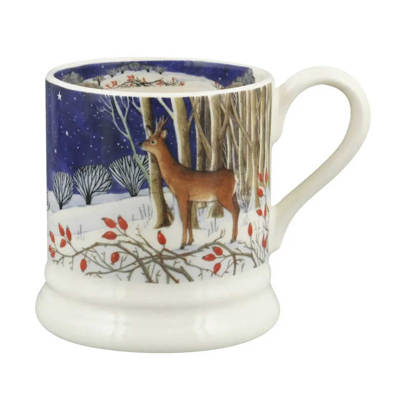 Emma Bridgewater Midnight Deer 1/2 Pint Mug