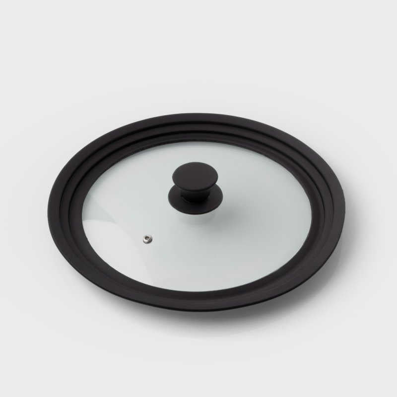 Taylor's Eye Witness Silicone and Glass Universal Pan Lid Large