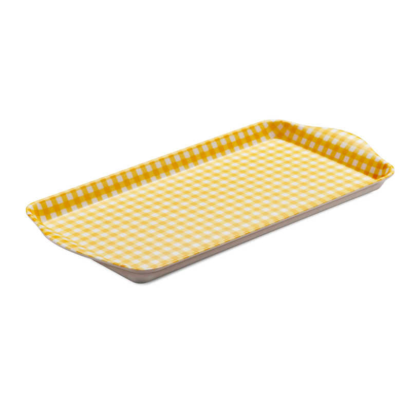 Zeal Melamine Gingham Sandwich Tray