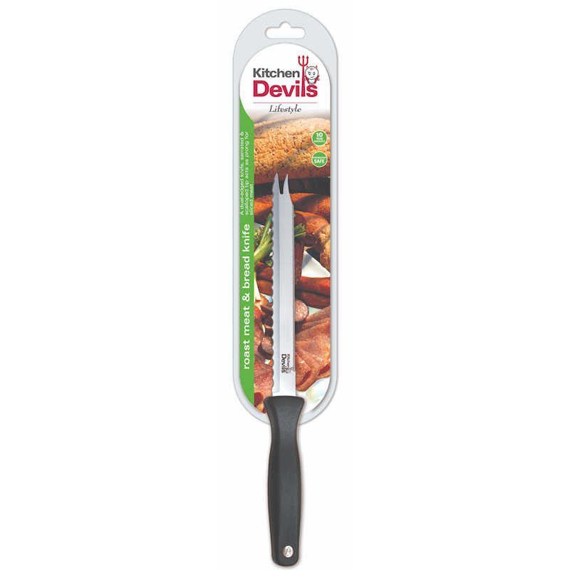 Kitchen Devils Lifestyle Roast Meat and Bread Knife