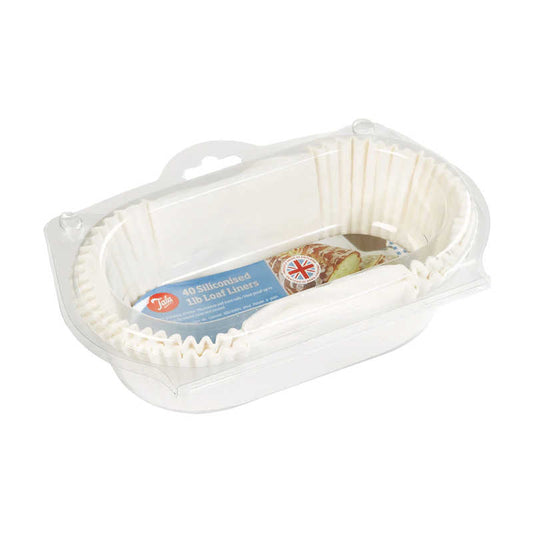 Tala 40 Siliconised Greaseproof Loaf Tin Liners