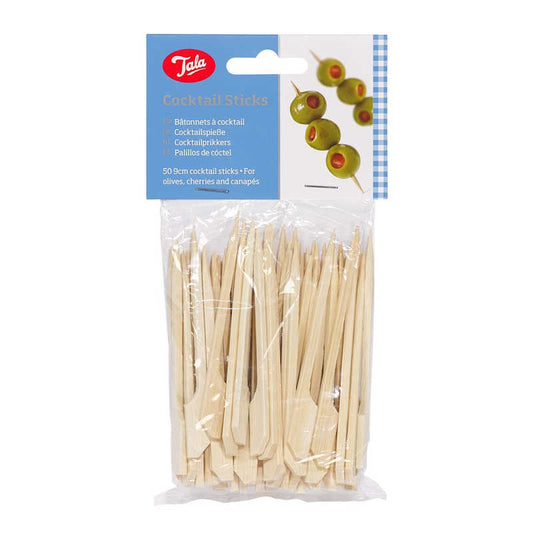Tala Bamboo Cocktail Sticks (Pack of 50)