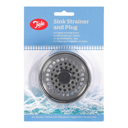 Tala Sink Stainless Steel Sink Strainer And Plug