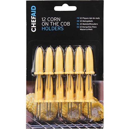 Chef Aid Corn on the Cob Holders (Pack of 12)