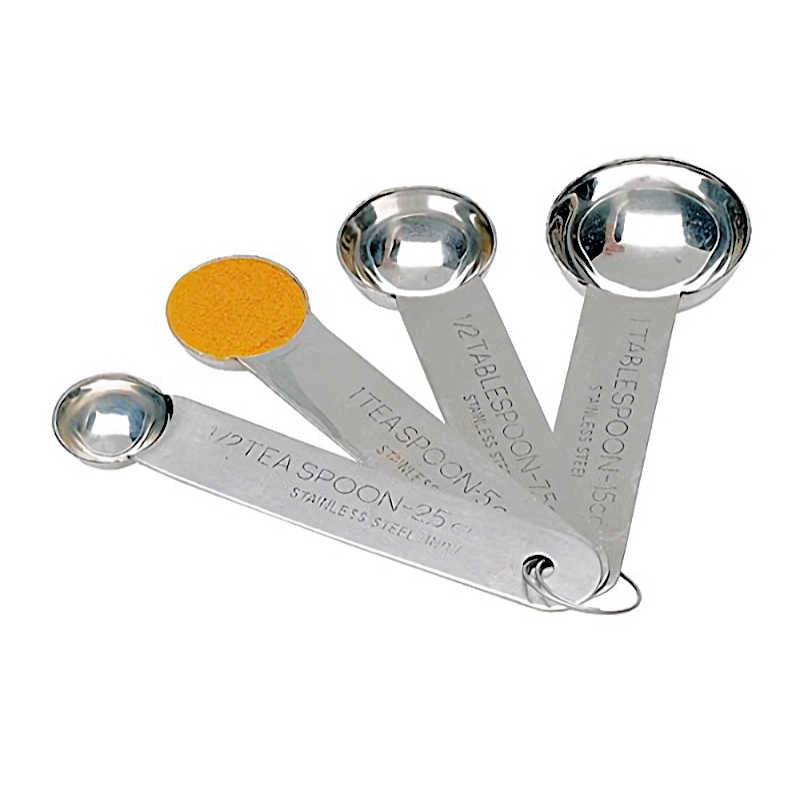 Sunnex Stainless Steel Measuring Spoons (Set of 4)