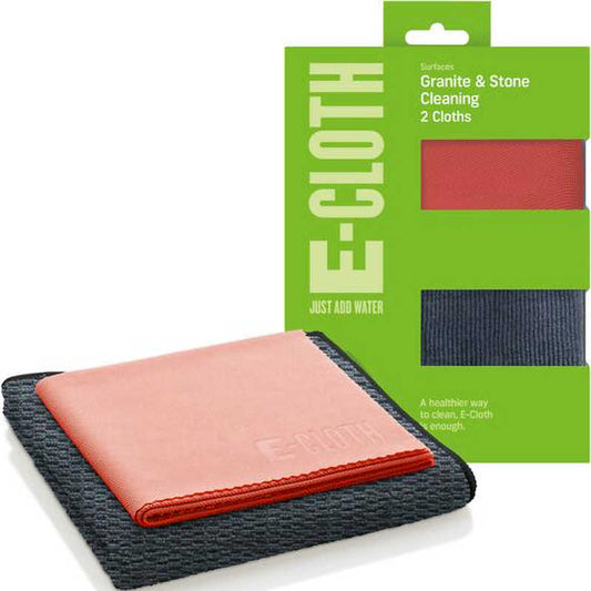 E-Cloth Granite and Stone Cleaning Pack (2 Cloths)