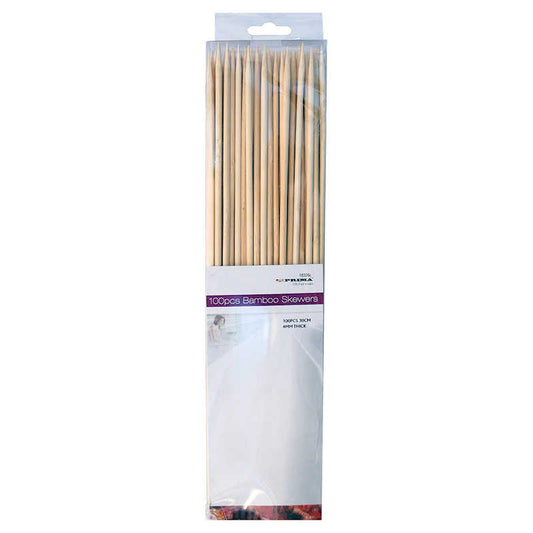 Prima 30cm Bamboo Skewers (100 Pack)