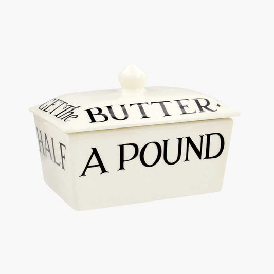 Emma Bridgewater Black Toast Small Butter Dish