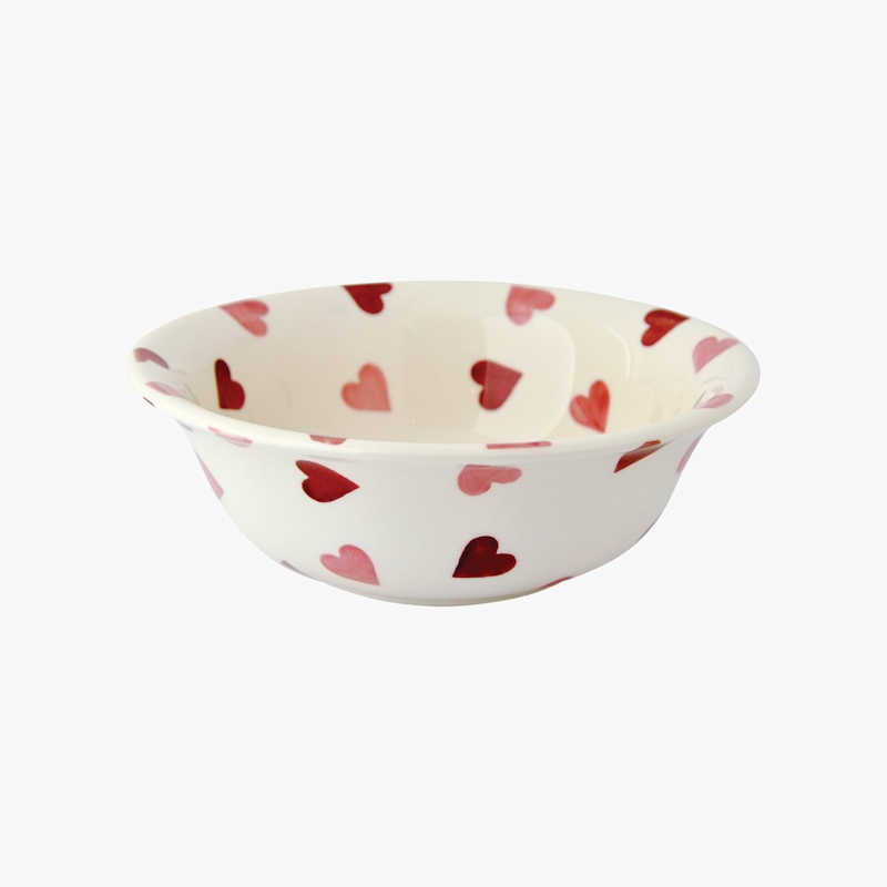 Emma Bridgewater Pink Hearts Cereal Bowl