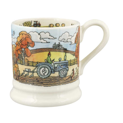 Emma Bridgewater The Good Life Baling & Ploughing 1/2 Pint Mug