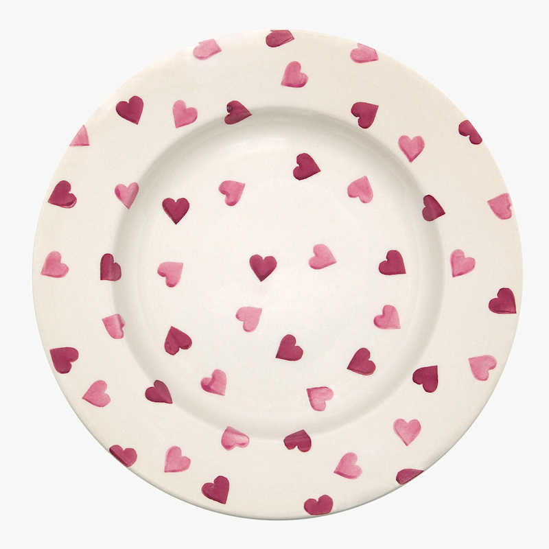 Emma Bridgewater Pink Hearts 10.5" Plate