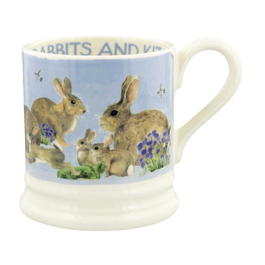 Emma Bridgewater Rabbits & Kits 1/2 Pint Mug