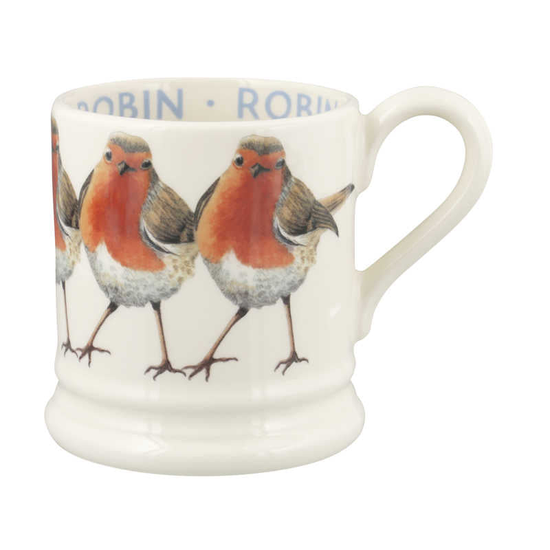 Emma Bridgewater Birds Robin 1/2 Pint Mug