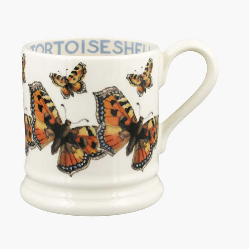 Crock Insect Emma Bridgewater Insects Tortoiseshell Butterfly 1/2 Pint Mug – The ...