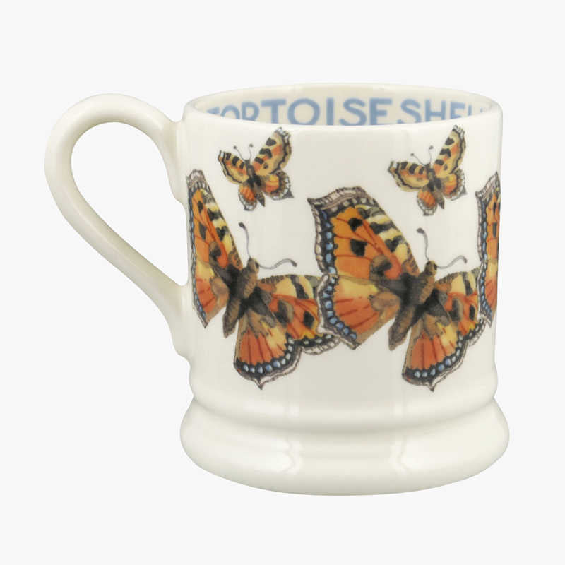 Emma Bridgewater Insects Tortoiseshell Butterfly 1/2 Pint Mug