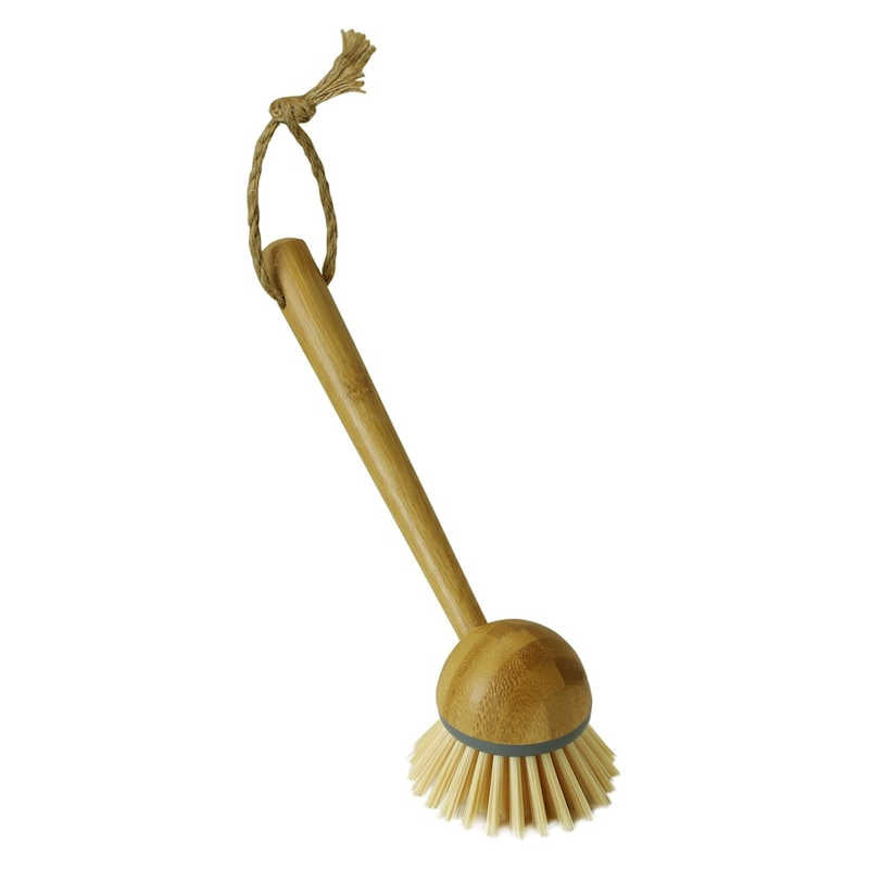 JVL Bamboo Retro Dish Brush 