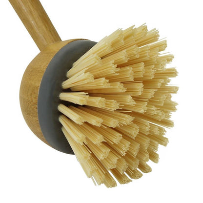 JVL Bamboo Retro Dish Brush 