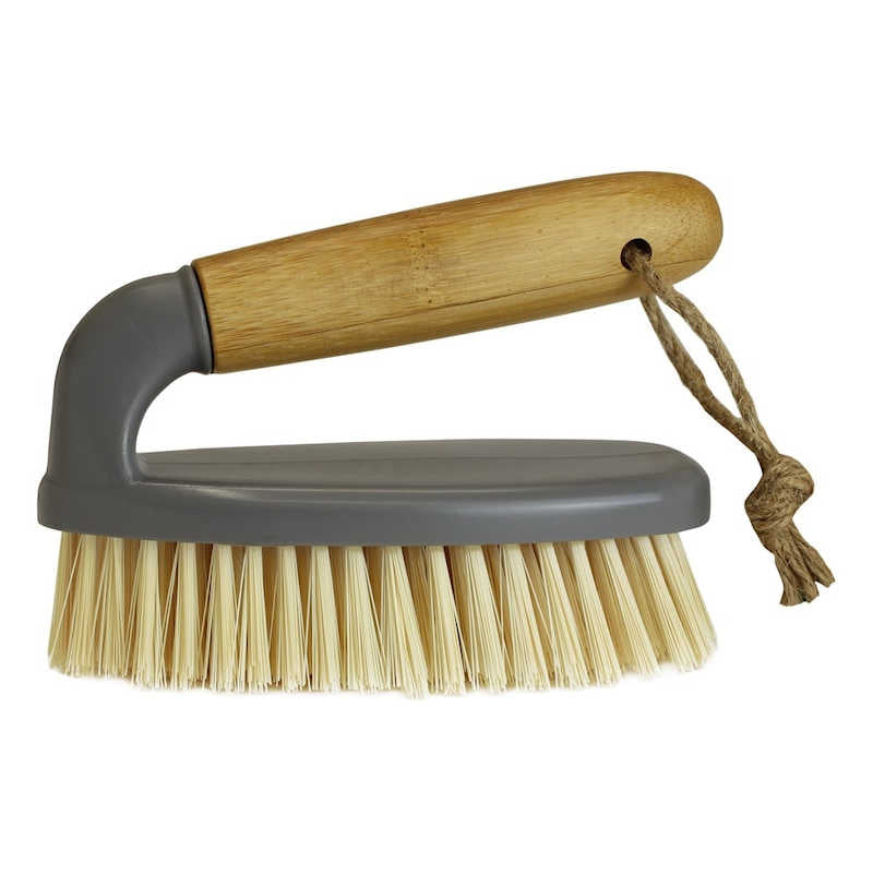 JVL Scrubbing Brush with Handle 