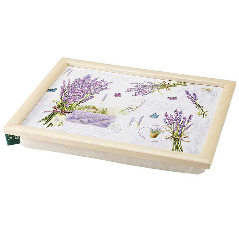 Stow Green Padded Lap Tray Lavender