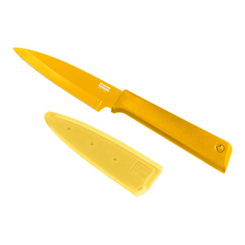 Kuhn Rikon Colori+ Paring Knife Yellow