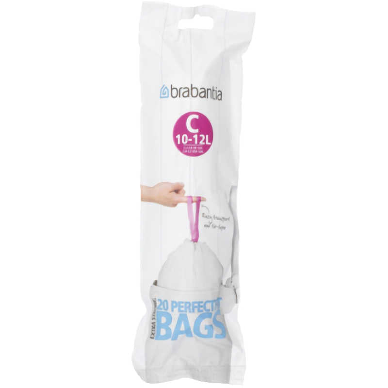 Brabantia Pack of 20 Perfectfit Bin Bags (Various Sizes) - The Crock Ltd