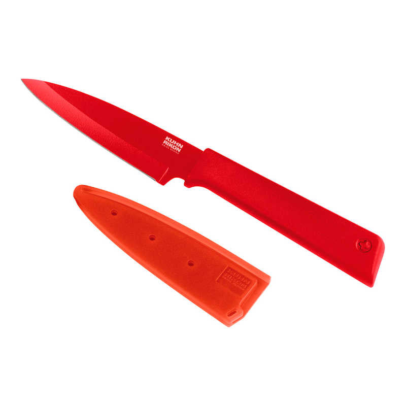 Kuhn Rikon Colori+ Paring Knife Red