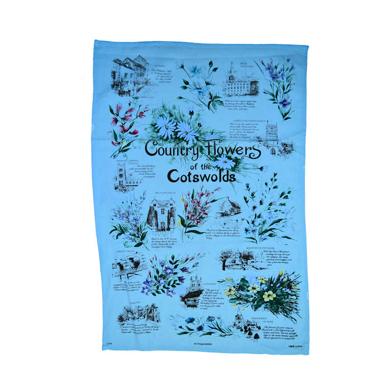 Stow Green Cotswolds Souvenir Tea Towels (Various Designs)