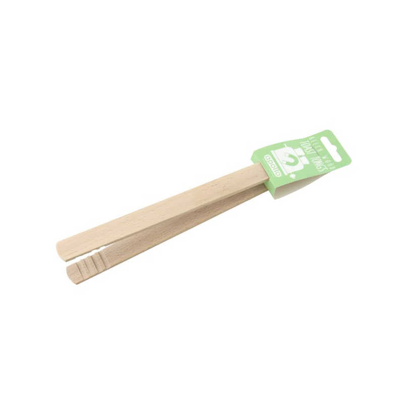 Apollo 22cm Beech Toast Tongs - The Crock Ltd