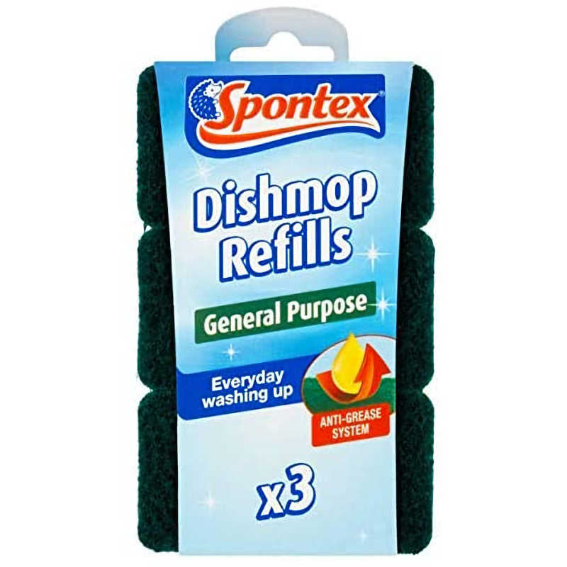 Spontex Dishmop Refills (Pack of 3)