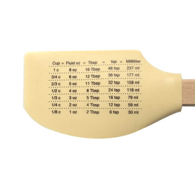 Eddingtons Silicone Spatula with Measuring Table