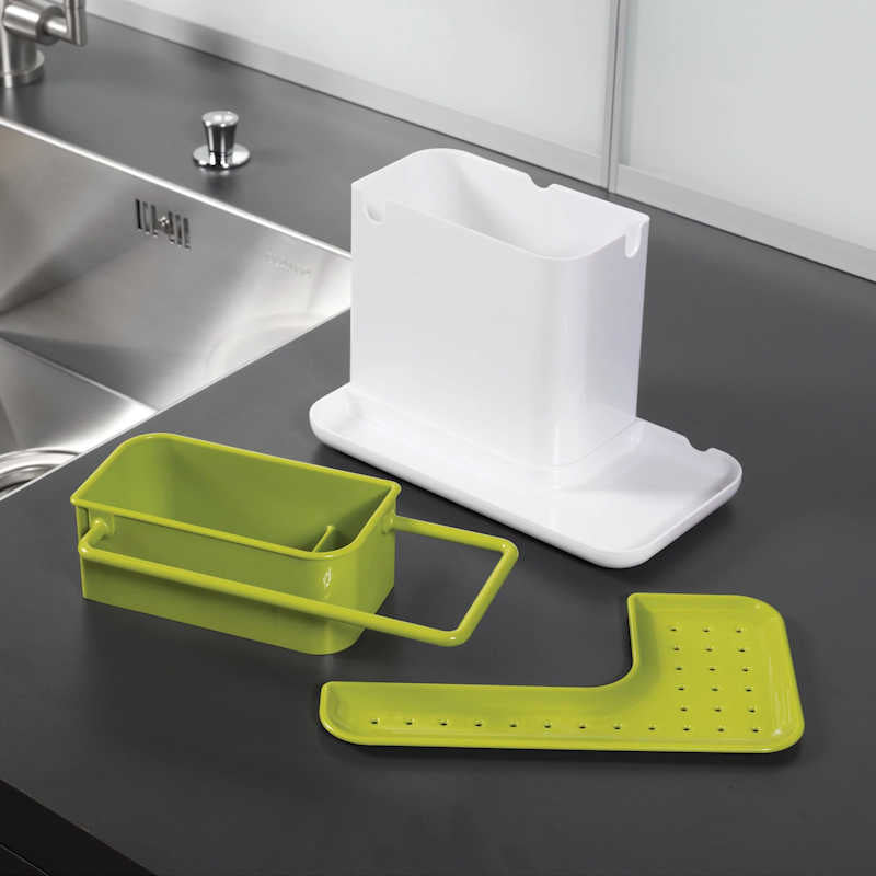 Joseph Joseph Caddy Sink Organiser Green dismantled