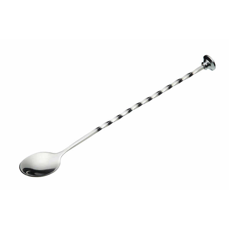 Barcraft stainless steel cocktail mixing spoon