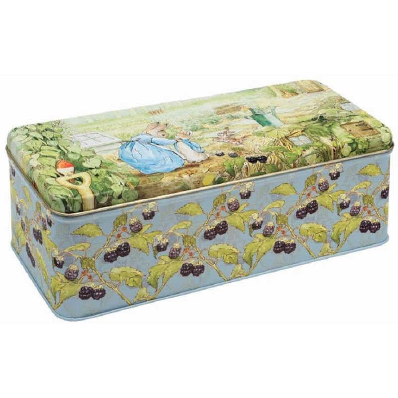 Elite Tins Rectangular Cracker Tin (Assorted Designs) - The Crock Ltd