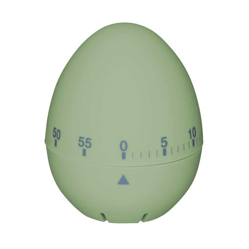 Colourworks egg shaped timer green
