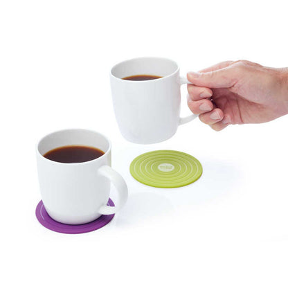 Colourworks Silicone Coaster with mugs