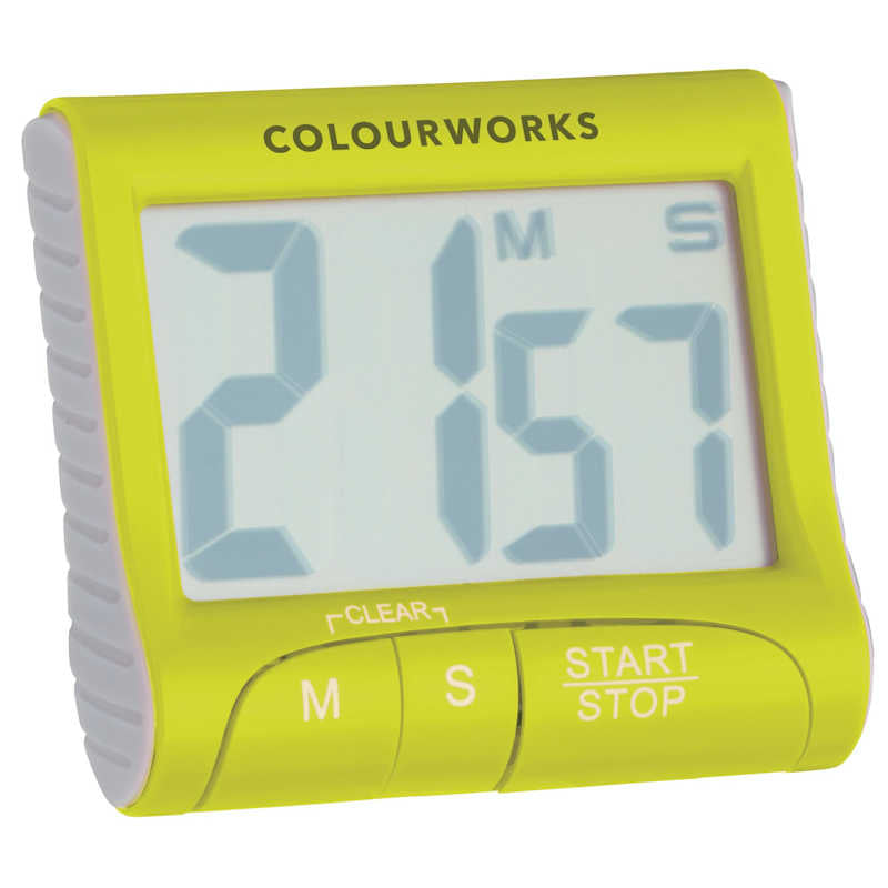Colourworks Digital Timer Green