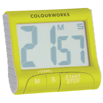 Colourworks Digital Timer Green