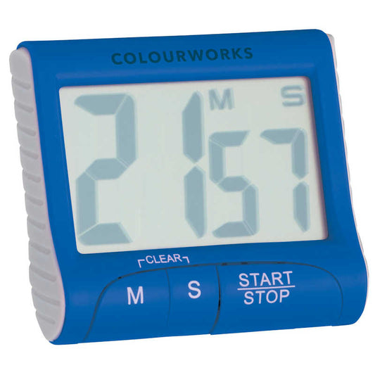 Colourworks Digital Timer Blue