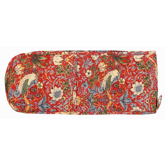 Le Chateau Strawberry Thief Double Oven Glove Red